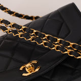 Chanel 1996 Lambskin Small Diana Bag 24K GP
