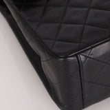 Chanel 1994 XL Logo Lambskin Jumbo Single Flap