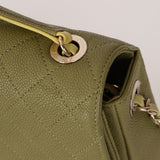 Rare Chanel 2017 Paris-Cuba Soft Caviar Medium Top Handle Flap