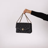 Rare Chanel 1997 Caviar Medium Diana