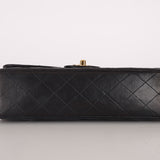 Chanel 1996 Lambskin Parent Kelly East West Top Handle Bag 24K GP