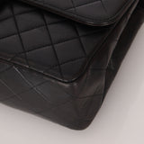 Chanel 1996 Lambskin Parent Kelly East West Top Handle Bag 24K GP