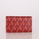 Goyard Goyardine Red Key Holder
