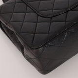 Chanel 1996 Lambskin Parent Kelly East West Top Handle Bag 24K GP