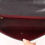 Chanel 1996 Lambskin Parent Kelly East West Top Handle Bag 24K GP
