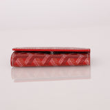 Goyard Goyardine Red Key Holder
