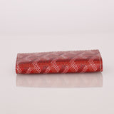 Goyard Goyardine Red Key Holder
