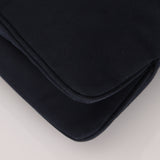 Fendi Marble Navy Canvas Baguette