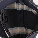 Fendi Marble Navy Canvas Baguette