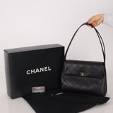 Chanel 1997 Lambskin Shoulder Kelly Bag 24K GP