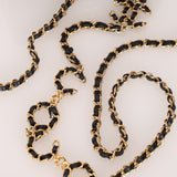 Chanel 2021 Caviar COCO Cardholder on Chain