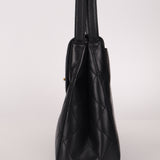 Chanel 1997 Lambskin Shoulder Kelly Bag 24K GP