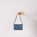 Chanel 2017 Iridescent Caviar Wallet on Chain