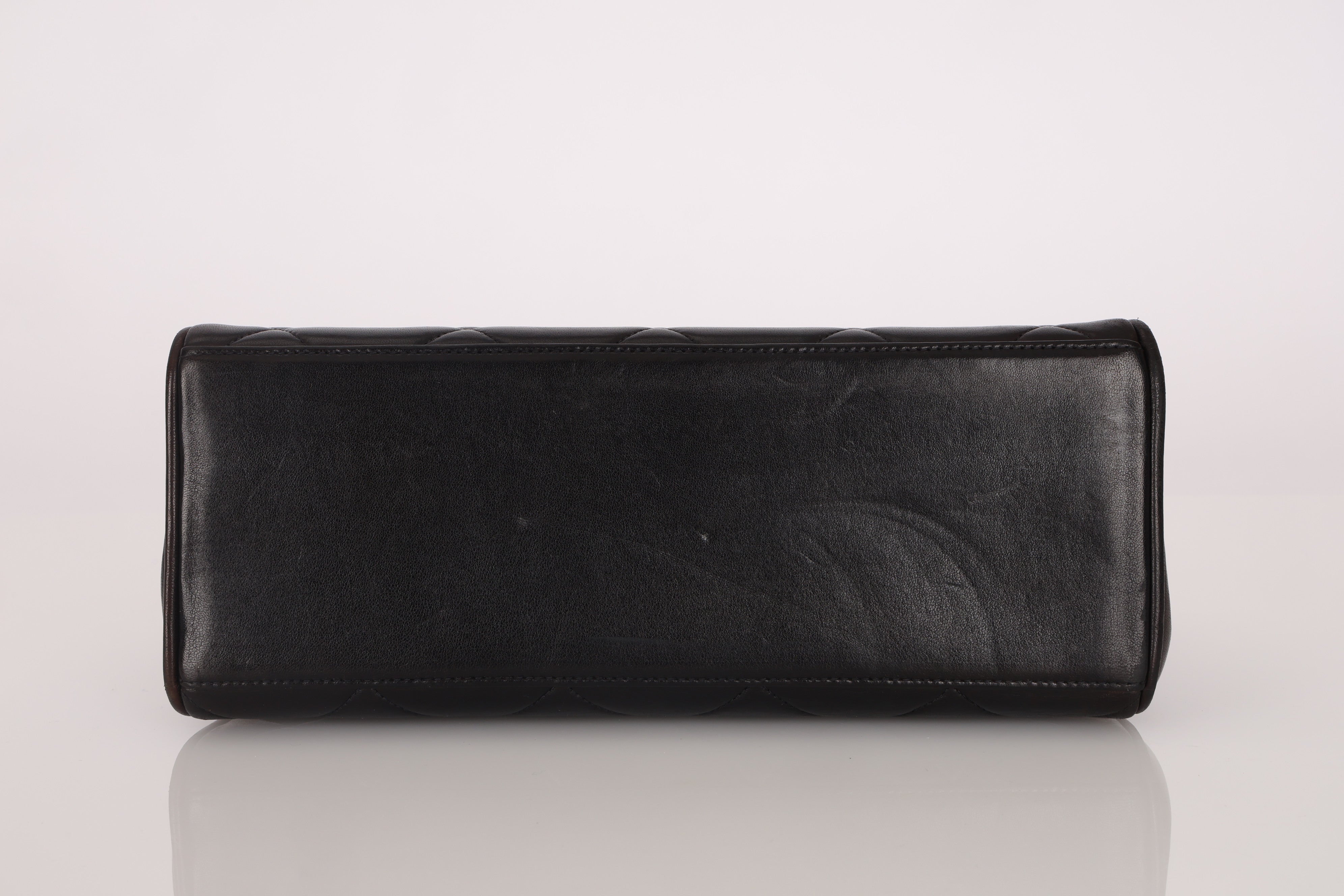 Chanel 1994 Lambskin Kelly Flap Handle Bag 24K GP