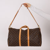 Louis Vuitton Monogram Bandouliere Keepall 50