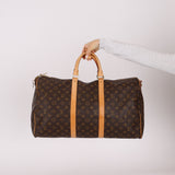 Louis Vuitton Monogram Bandouliere Keepall 50