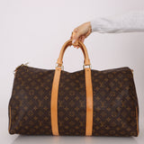 Louis Vuitton Monogram Bandouliere Keepall 50