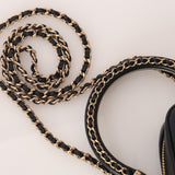 Limited Edition Chanel 2020 Calfskin Stitched Cup Of Tea Handle Bag
