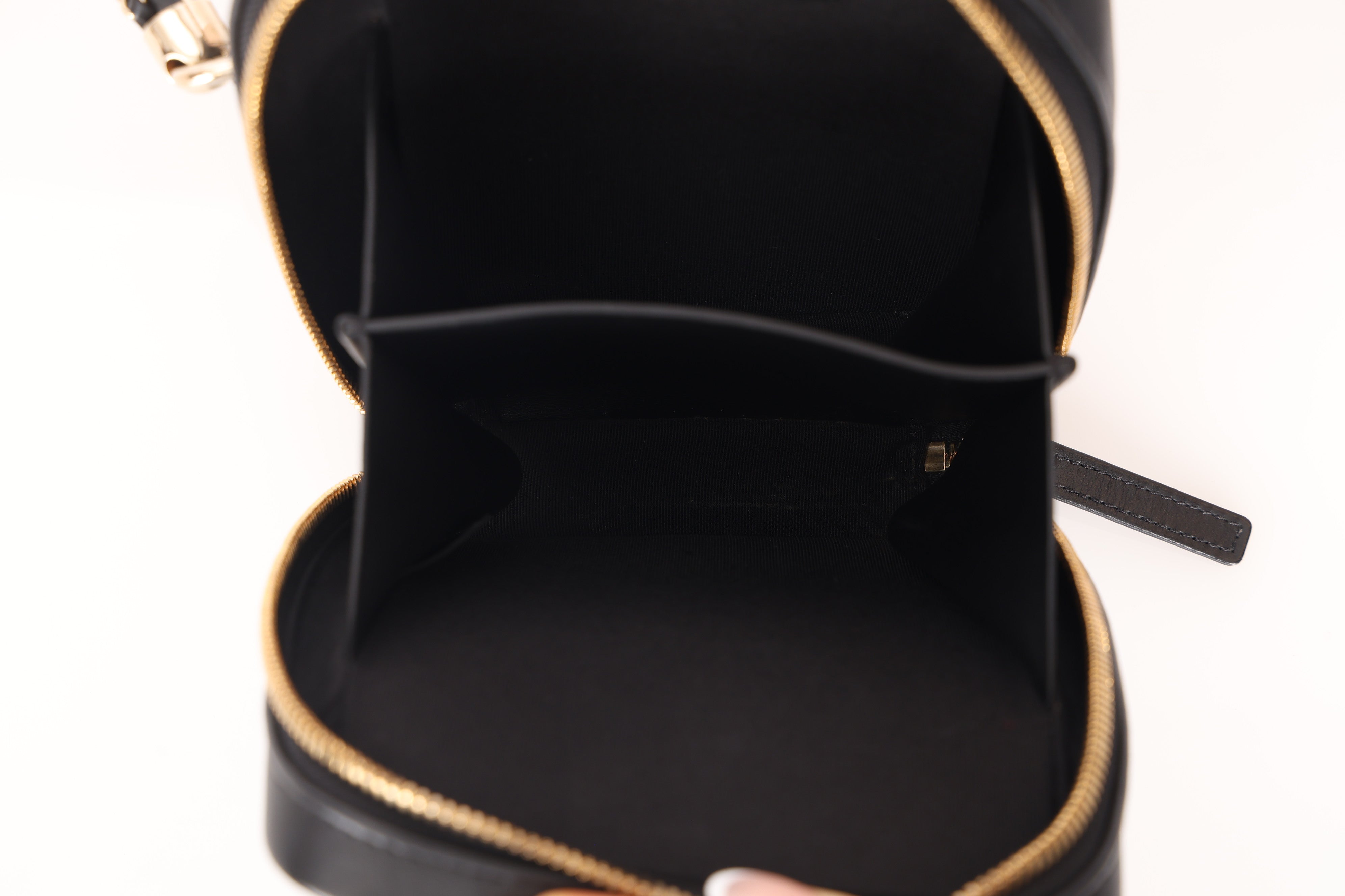 Limited Edition Chanel 2020 Calfskin Stitched Cup Of Tea Handle Bag