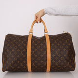 Louis Vuitton Monogram Bandouliere Keepall 50