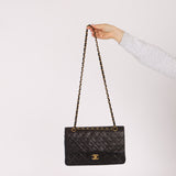 Chanel 1992 Medium Lambskin Classic Flap 24K GP