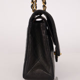 Chanel 1992 Medium Lambskin Classic Flap 24K GP