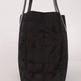 Chanel 2003 Nylon Travel Line Chocolate Bar Tote