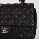 Ultra-Rare Chanel 2011 Lambskin Classic Medium Lady Bug Single Flap