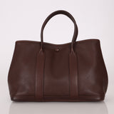 Hermès 2004 Chocolat Swift Bolduc Twilly Garden Party 30 PHW