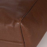 Gucci Brown Leather Medium Swing Tote