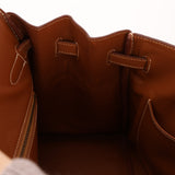 Hermès 1996 Gold Courchevel Retourne Birkin 35 GHW