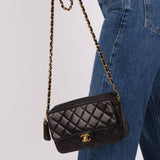 Chanel 1996 Small Classic Flap Camera Bag 24K GP
