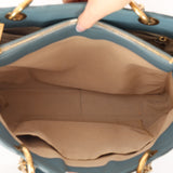 Chanel 2011 Teal Grand Shopping Tote
