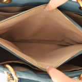 Chanel 2011 Teal Grand Shopping Tote