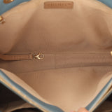 Chanel 2011 Teal Grand Shopping Tote