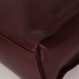 Chanel 1994 Bordeaux Timeless Zip Shopping Tote