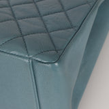 Chanel 2011 Teal Grand Shopping Tote