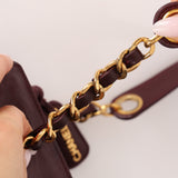 Chanel 1994 Bordeaux Timeless Zip Shopping Tote