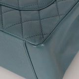 Chanel 2011 Teal Grand Shopping Tote