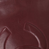 Chanel 1994 Bordeaux Timeless Zip Shopping Tote