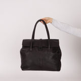 Chanel 2011 Large Caviar Flap Turnlock Tote