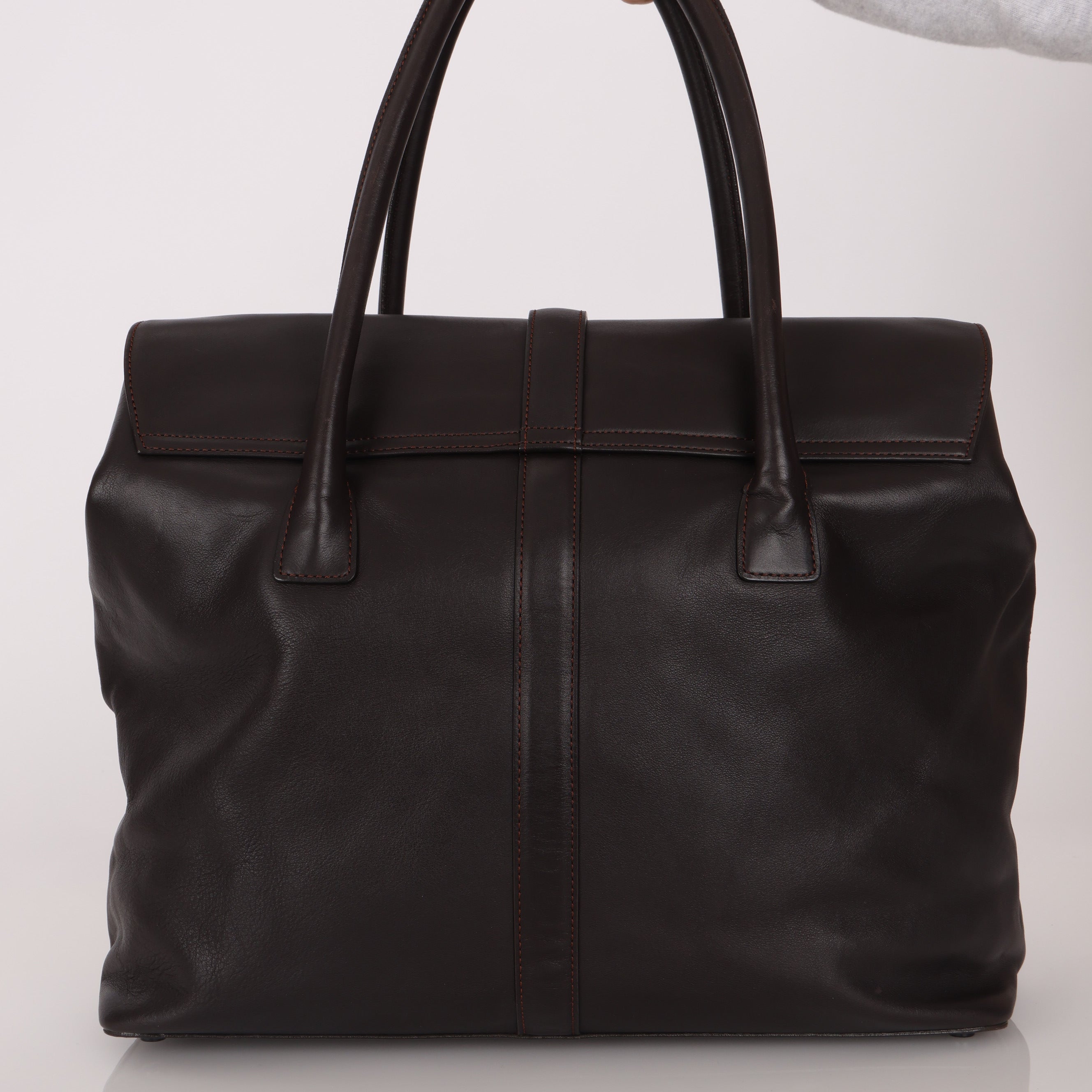 Chanel 2011 Large Caviar Flap Turnlock Tote