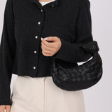 Bottega Veneta Black Intrecciato Mini Jodie