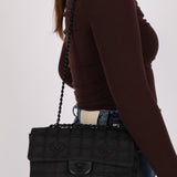 Chanel 2002 Travel Ligne Incognito Medium Flap Bag