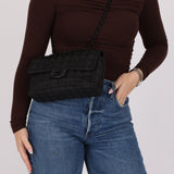 Chanel 2002 Travel Ligne Incognito Medium Flap Bag