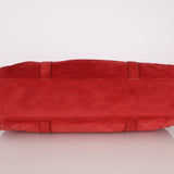 Prada Red Suede East West Flap