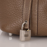 Hermès 2014 Etoupe Clemence Picotin 18 PHW