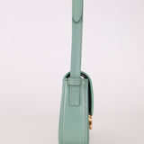 Celine Sea Foam Box Shiny Calfskin Claude Shoulder Bag