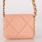 Chanel 19 Lambskin Cardholder Belt Bag