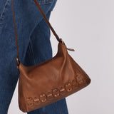 Celine Vintage Macadam Stud and Applique Hobo